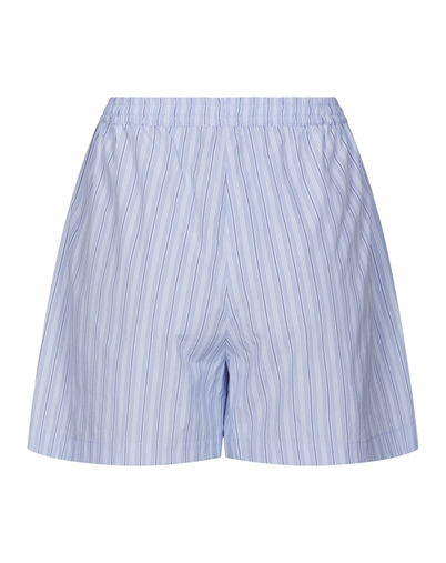 Neo Noir - Camell Stripe Shorts - Light Blue Stripe 